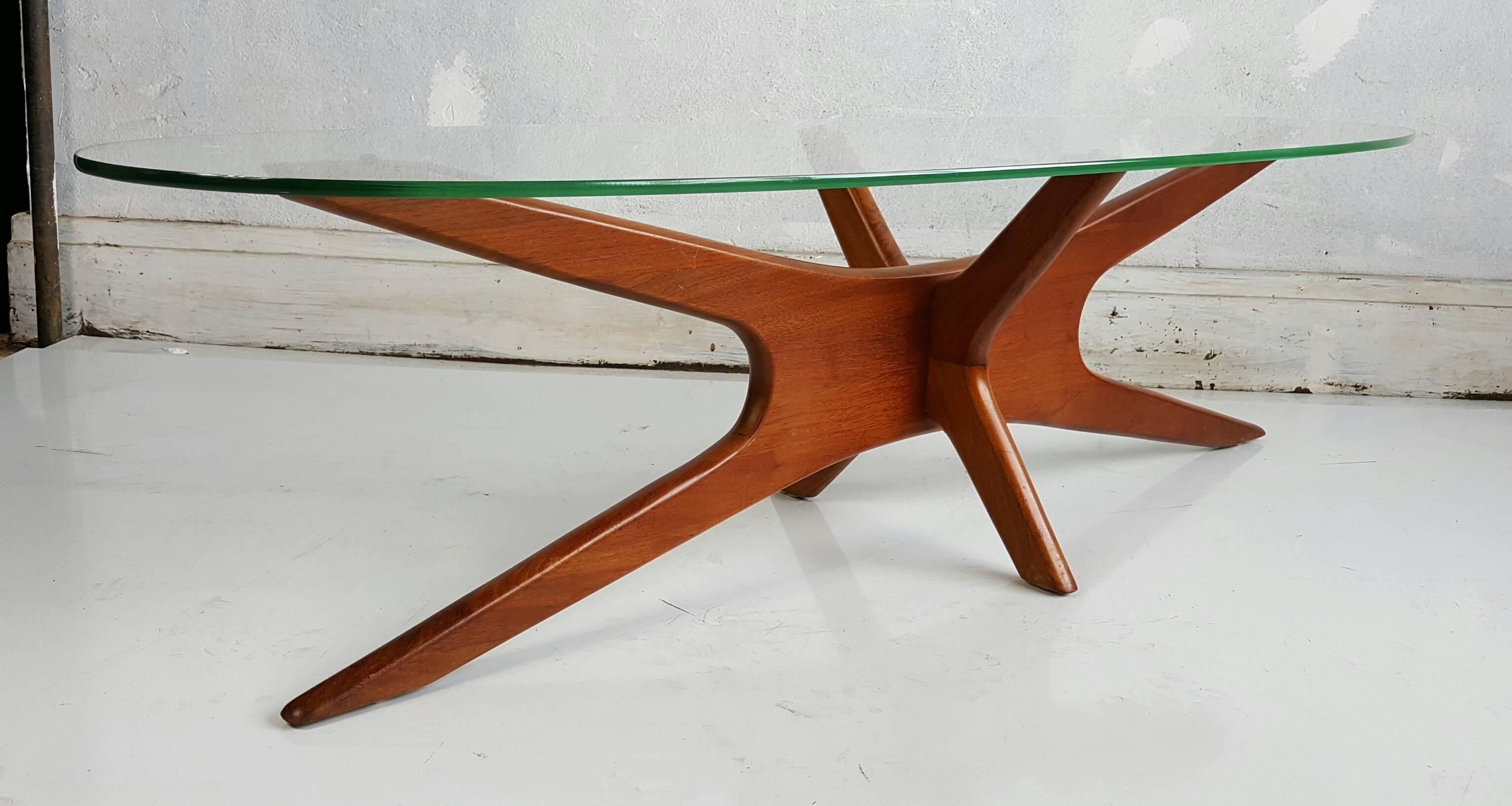 Mid-Century Modern 'JAX' Cocktail Table Designed by Adrian Pearsall In Good Condition In Buffalo, NY