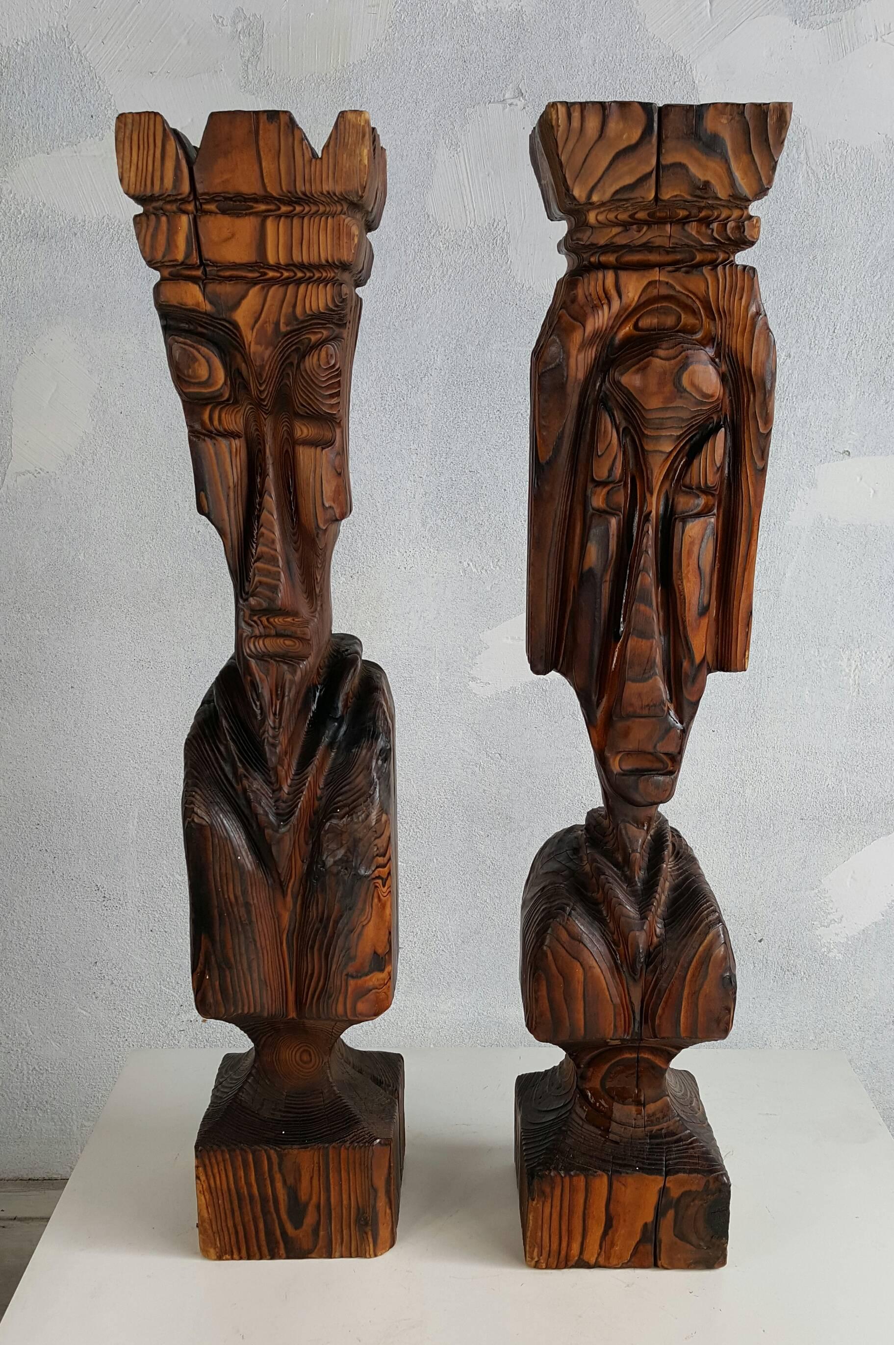 Witco started out as Western International Trading Company and imported South Pacific home furnishing items like Capishell lamps. They also were into carvings that eventually evolved into the rough cedar chain saw carved furniture and Tikis that