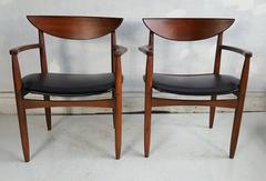Set of Six Modernist Dining Chairs Lane Perception