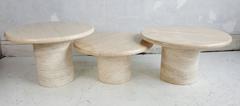 Classic 1970s Terrazzo Tables, Nesting Coffee Table, Italy
