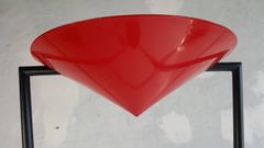 Stunning Postmodern Italian Torchere, Memphis Style, signed Milano, Italy