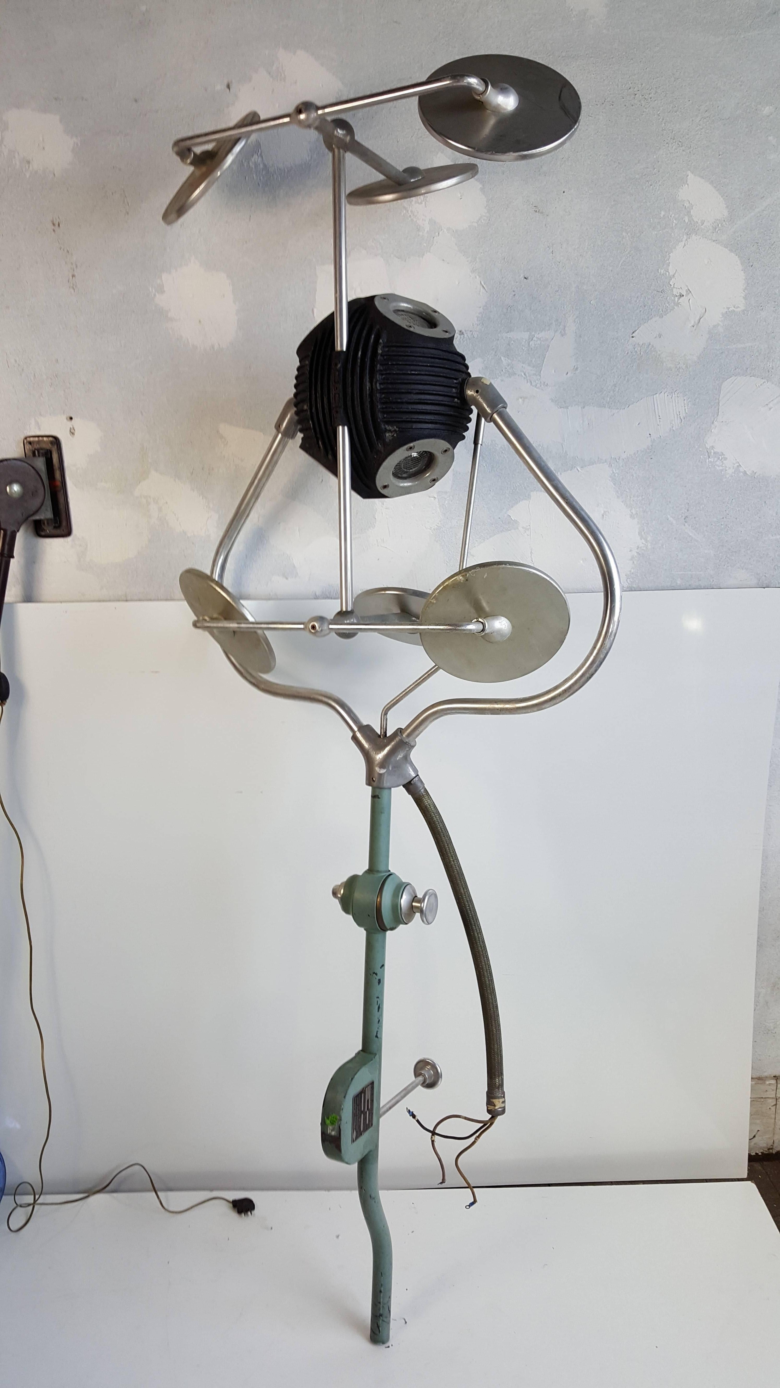 antique surgical lamp