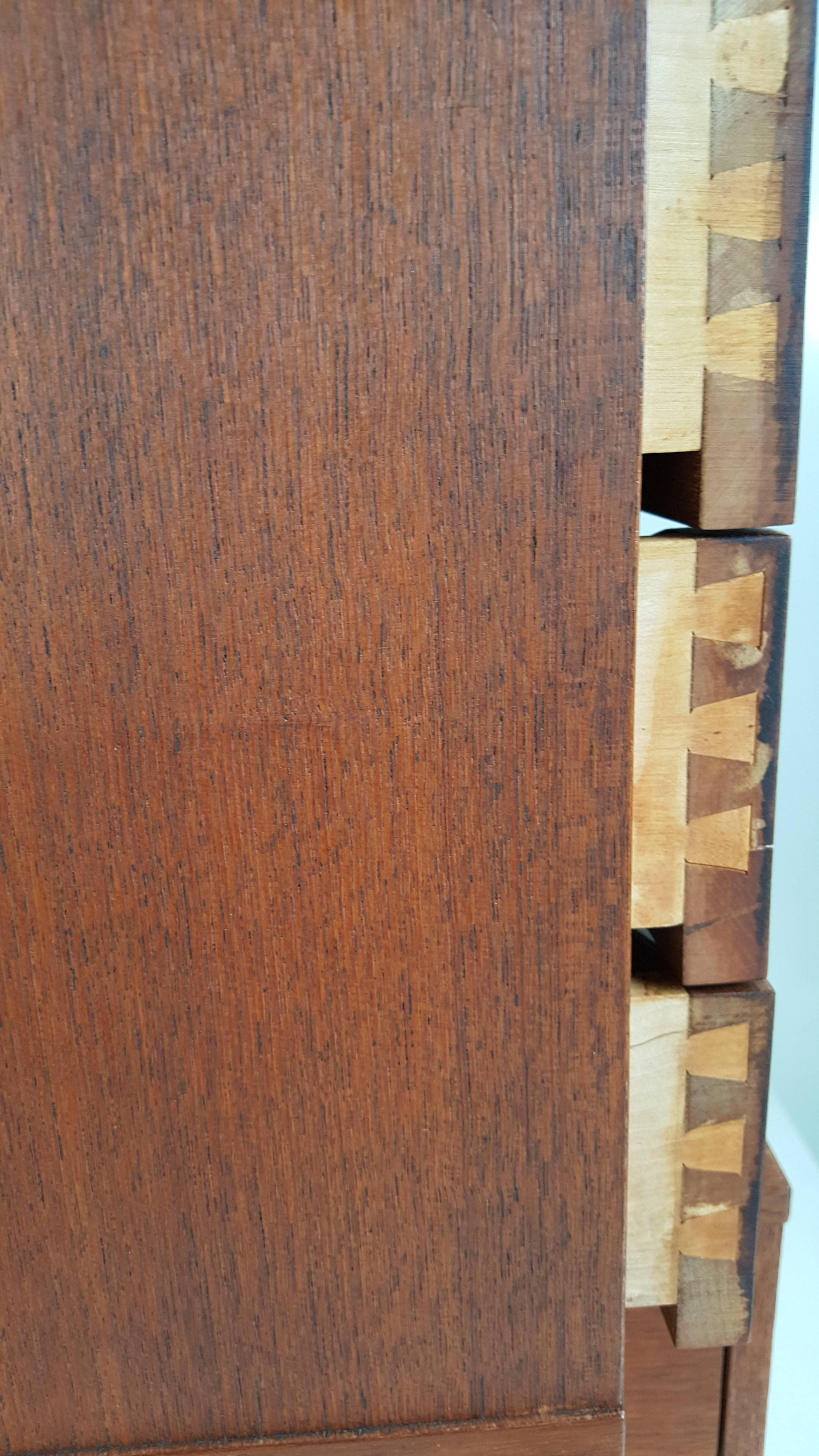 Pair of Modernist Teak Arne Vodder Desk Organizer, Denmark, 1960s 2