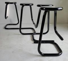 Pair of K700 Stools, "Paperclip" Kinetics Furniture
