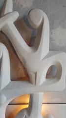 Frederick Weinberg Lighted Wall Sculpture 'Swingtime'