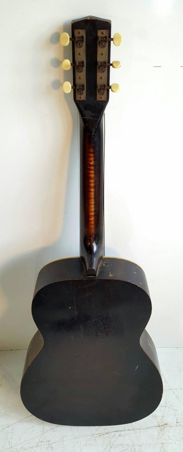 1930 Folk Art Kay Del Oro Faux Resonator Guitar For Sale at 1stdibs