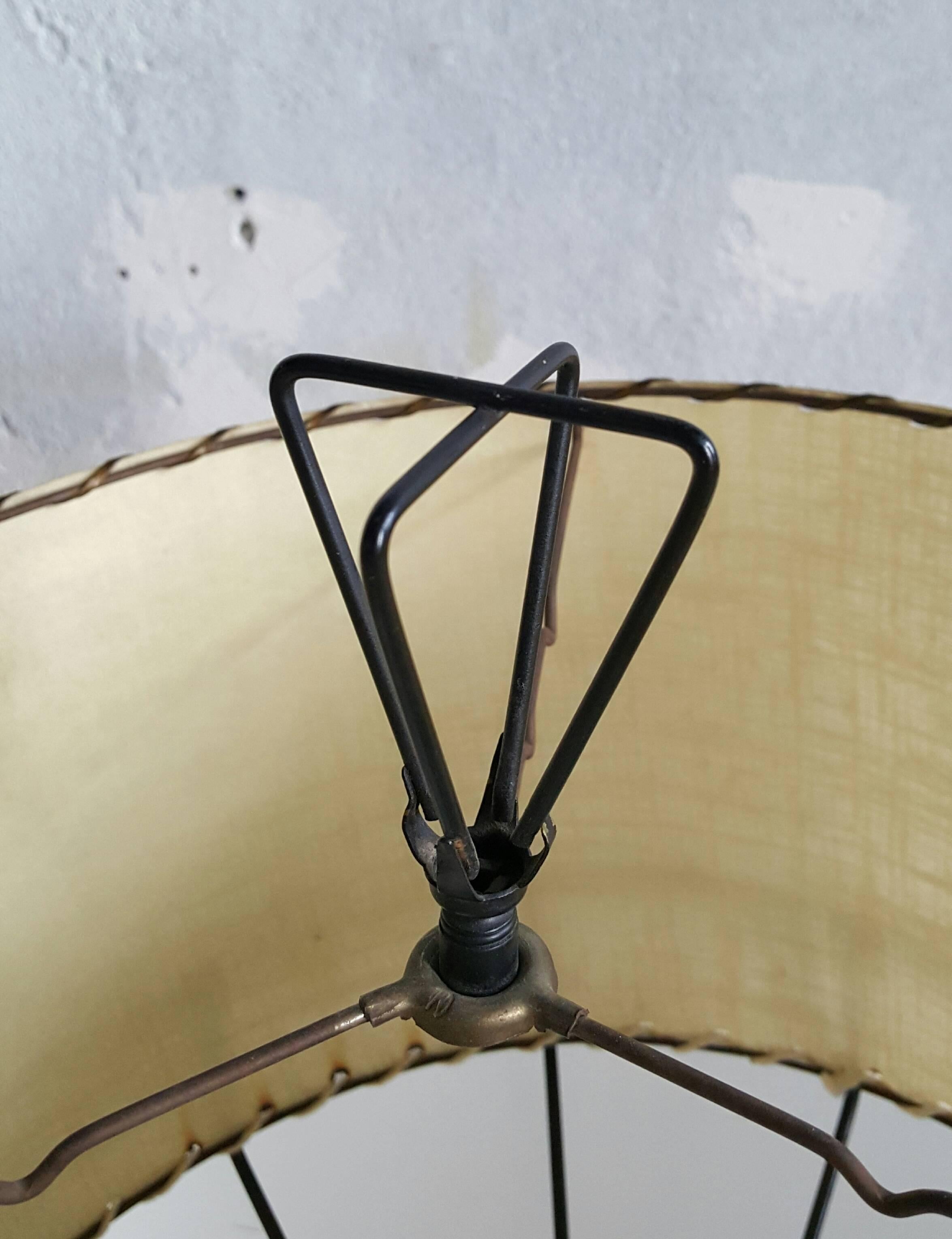 wire floor lamp