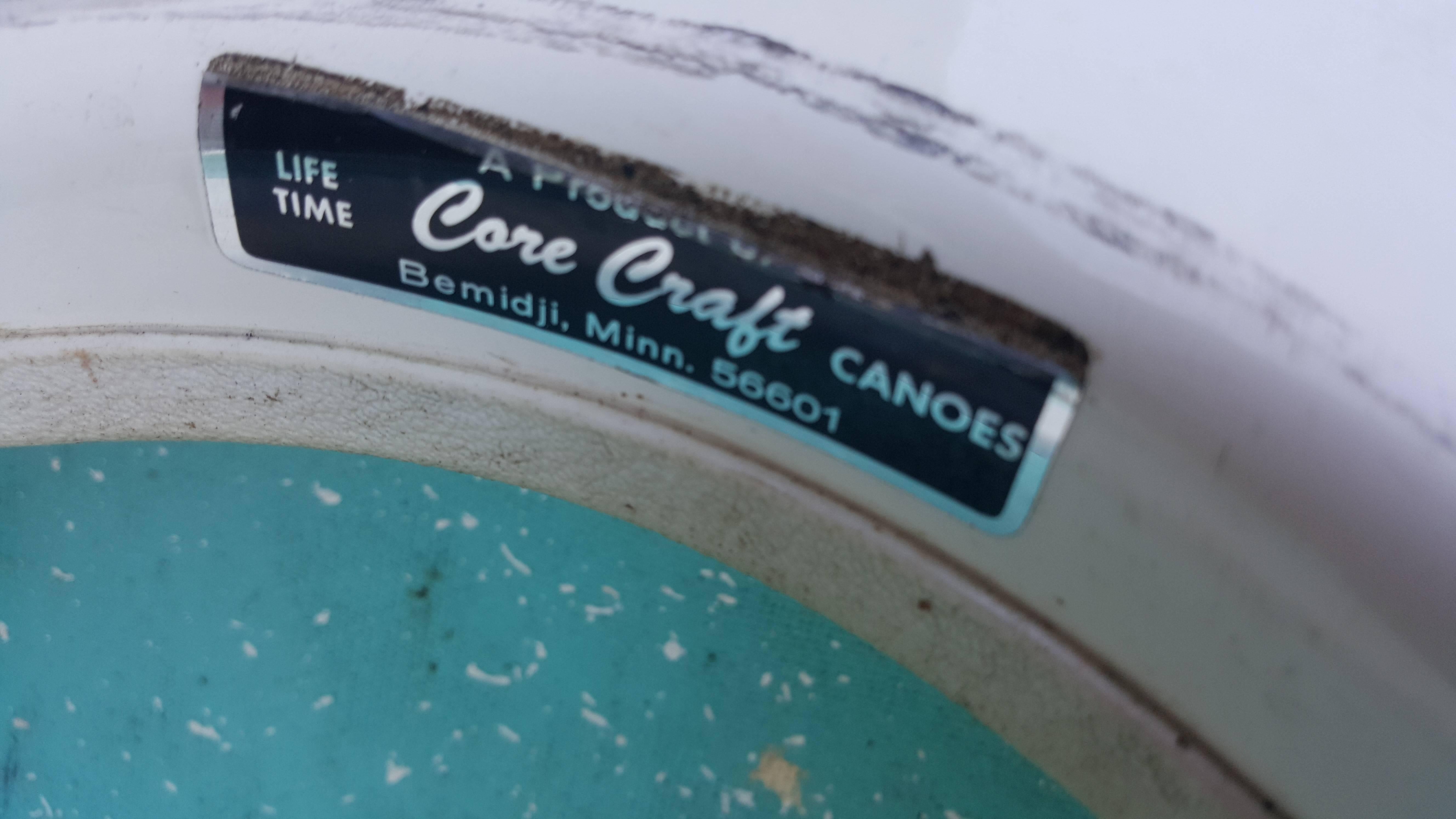 MidCentury Modern 'Core Craft' Turquoise Fiberglass Canoe at 1stDibs core craft canoe for