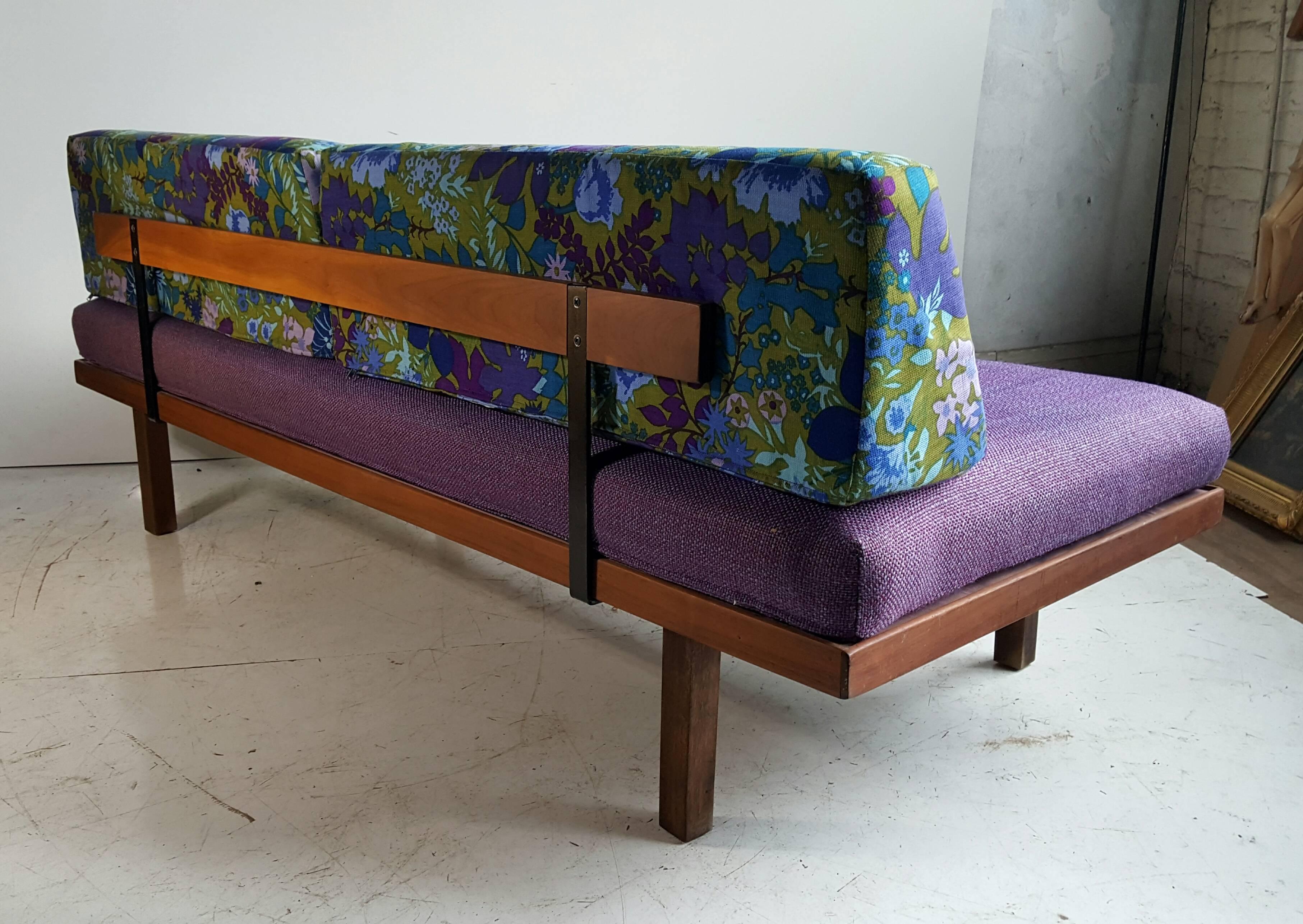 20th Century Mid-Century Modern Daybed/Sofa, George Nelson Inspired