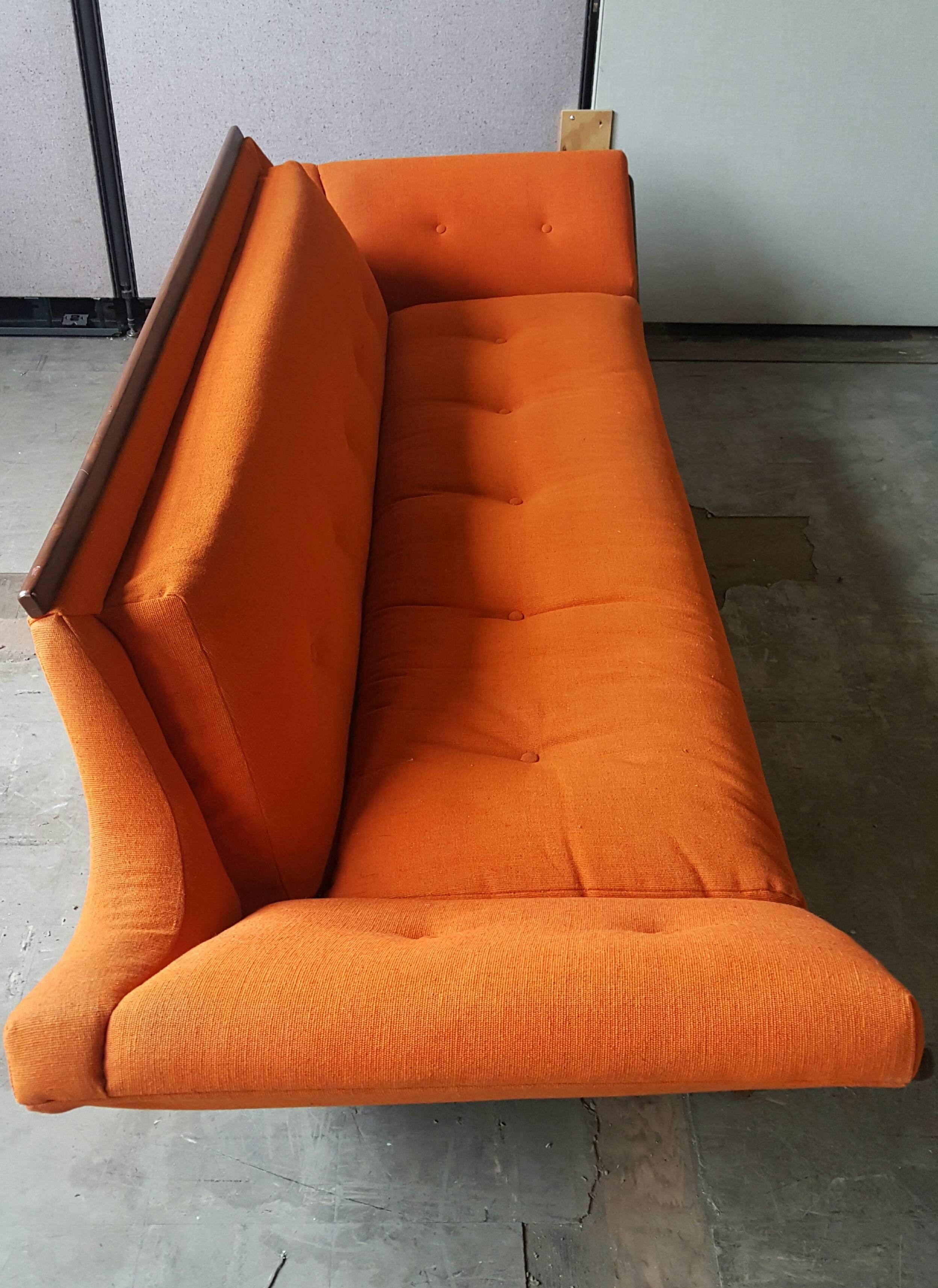 gondola sofa mid century