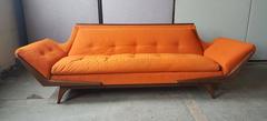 Mid-Century Modern "Gondola" Sofa by Rowe.. Manner of Adrian Pearsall