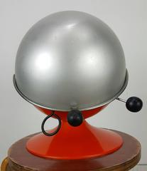 Modernist Tabletop Orange Ball-B-Que BBQ by Shepherd