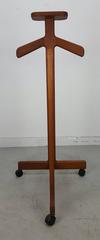 Mid-Century Modern, Architectural Teak Valet by Johannes Sorth, Bornholm