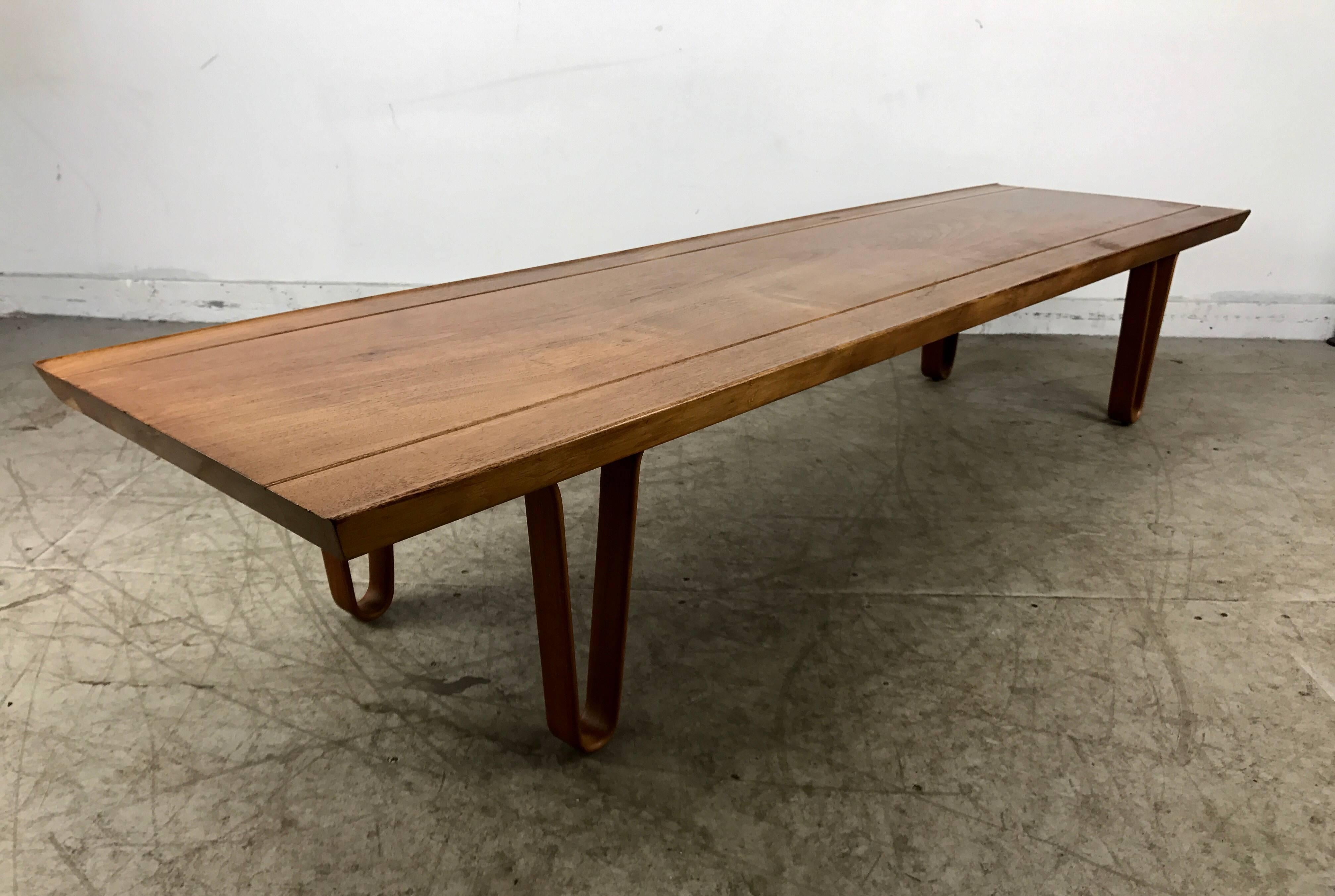 Mid-Century Modern Classic Modernist Long John Table or Bench by Edward Wormley for Dunbar