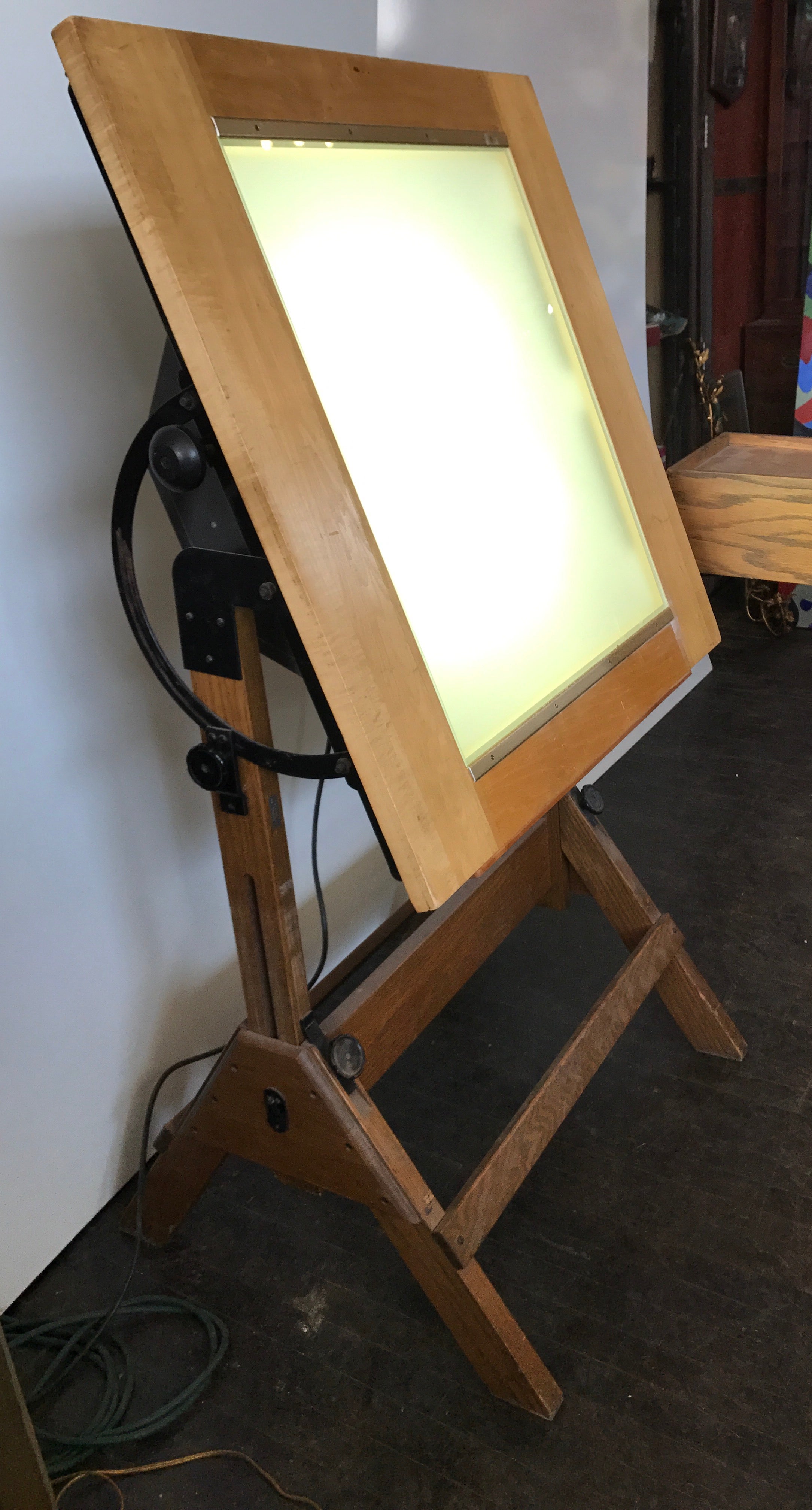 drafting table light box