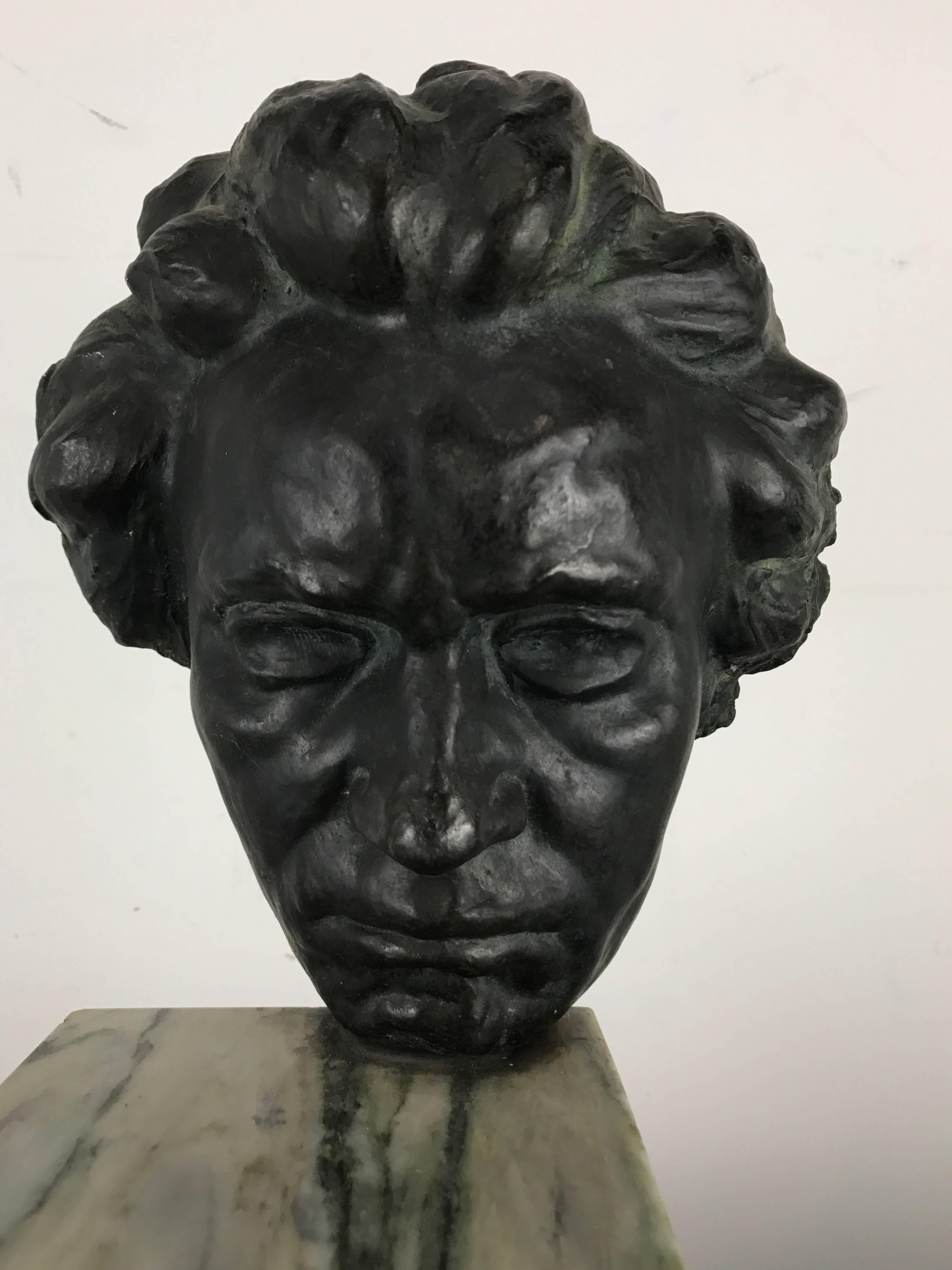 beethoven head sculpture