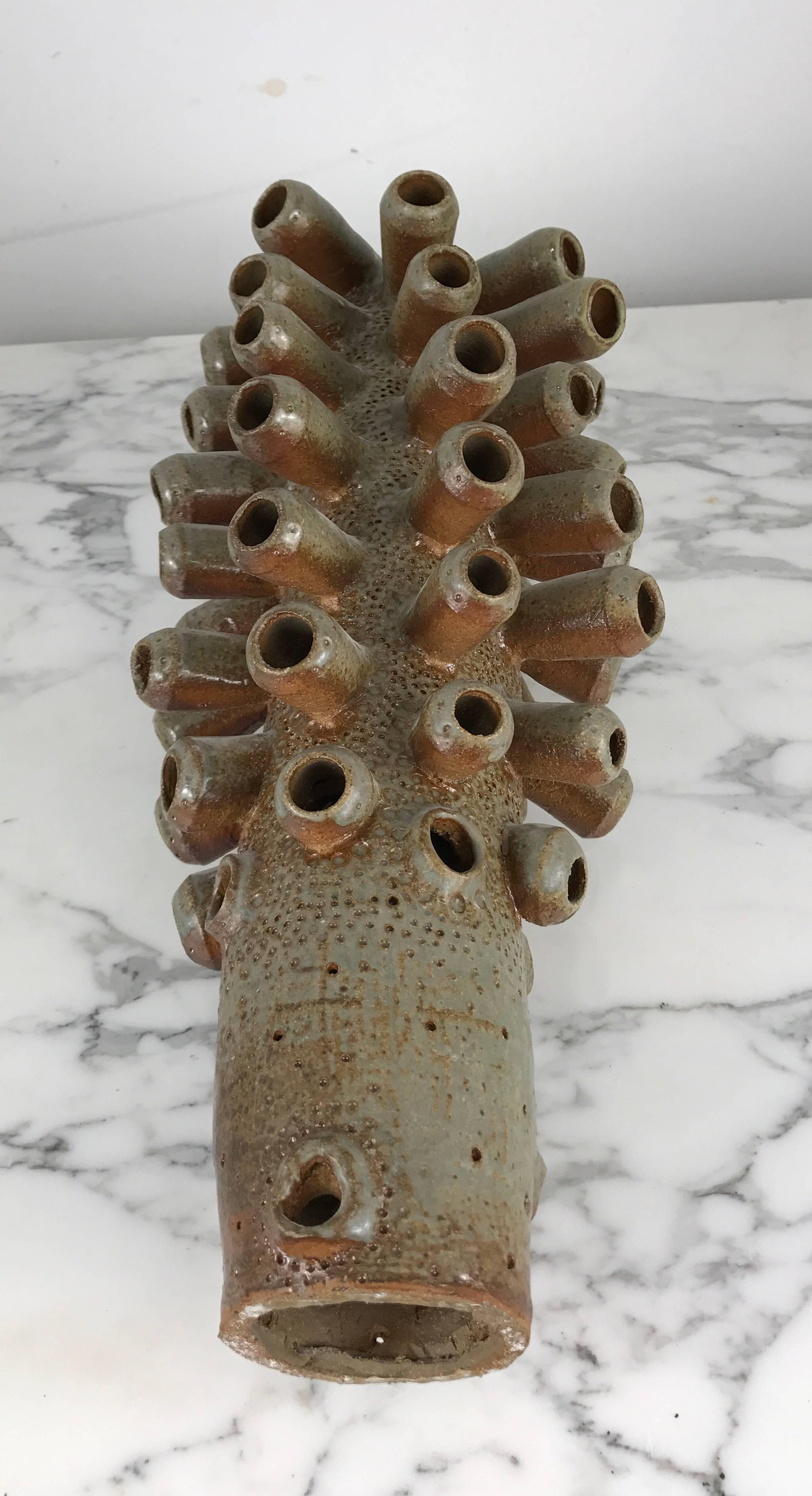 Mid-Century Modern Unusual Studio Pottery Sculpture Sea Creature