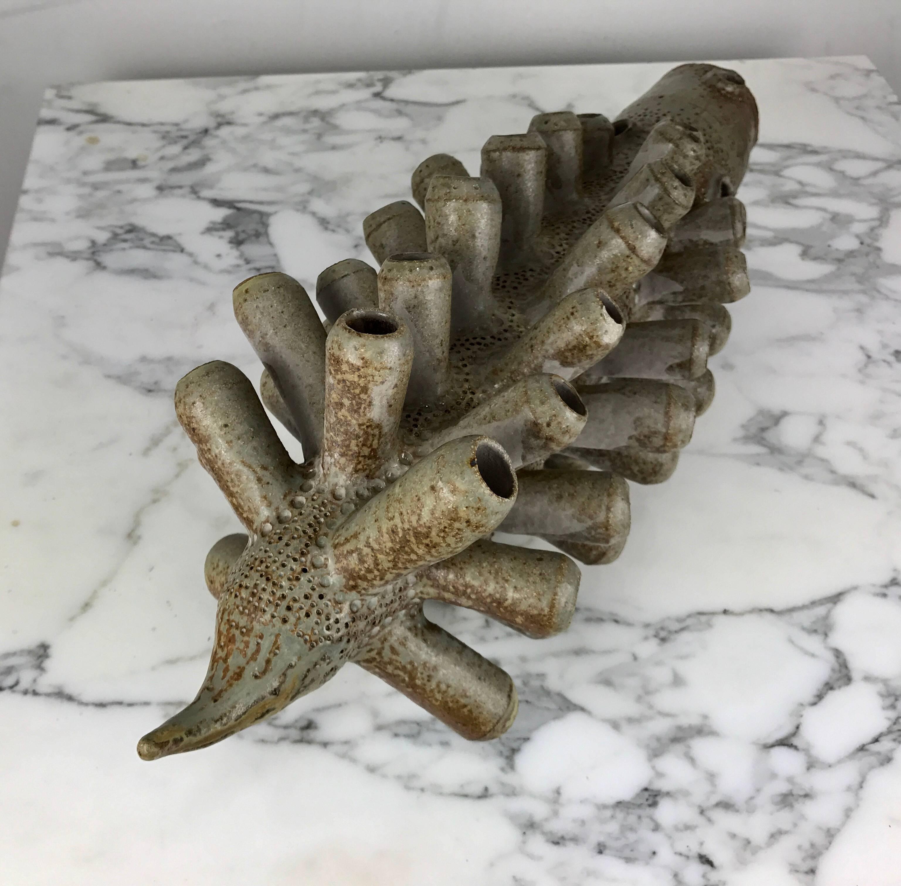 Hand-Crafted Unusual Studio Pottery Sculpture Sea Creature