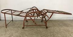 Iron Campaign Adjustable Folding Chair/Chaise/Bed. Wilson's 1871