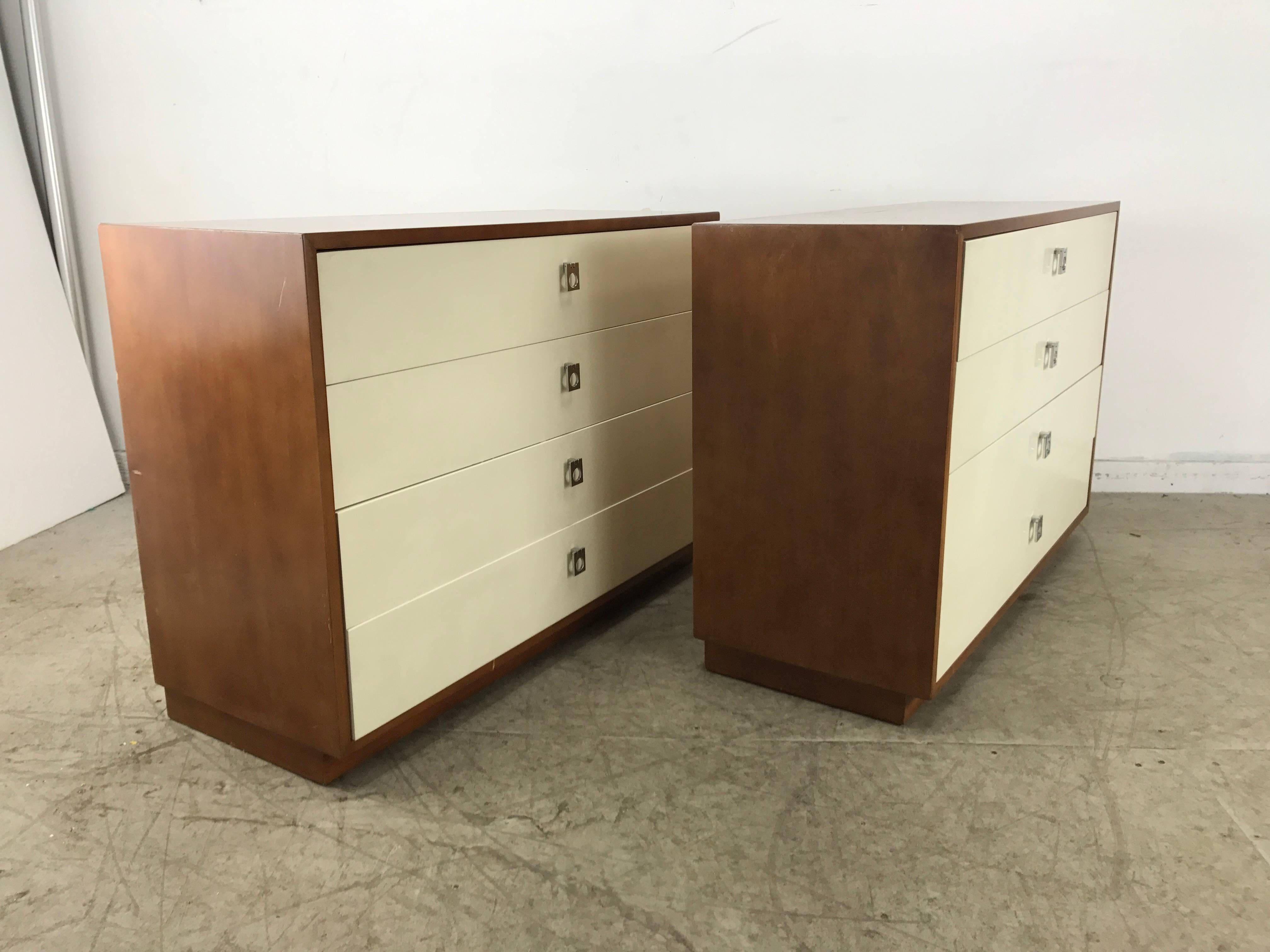 Pair of Modernist Chests by Jack Cartwright for Founders 1