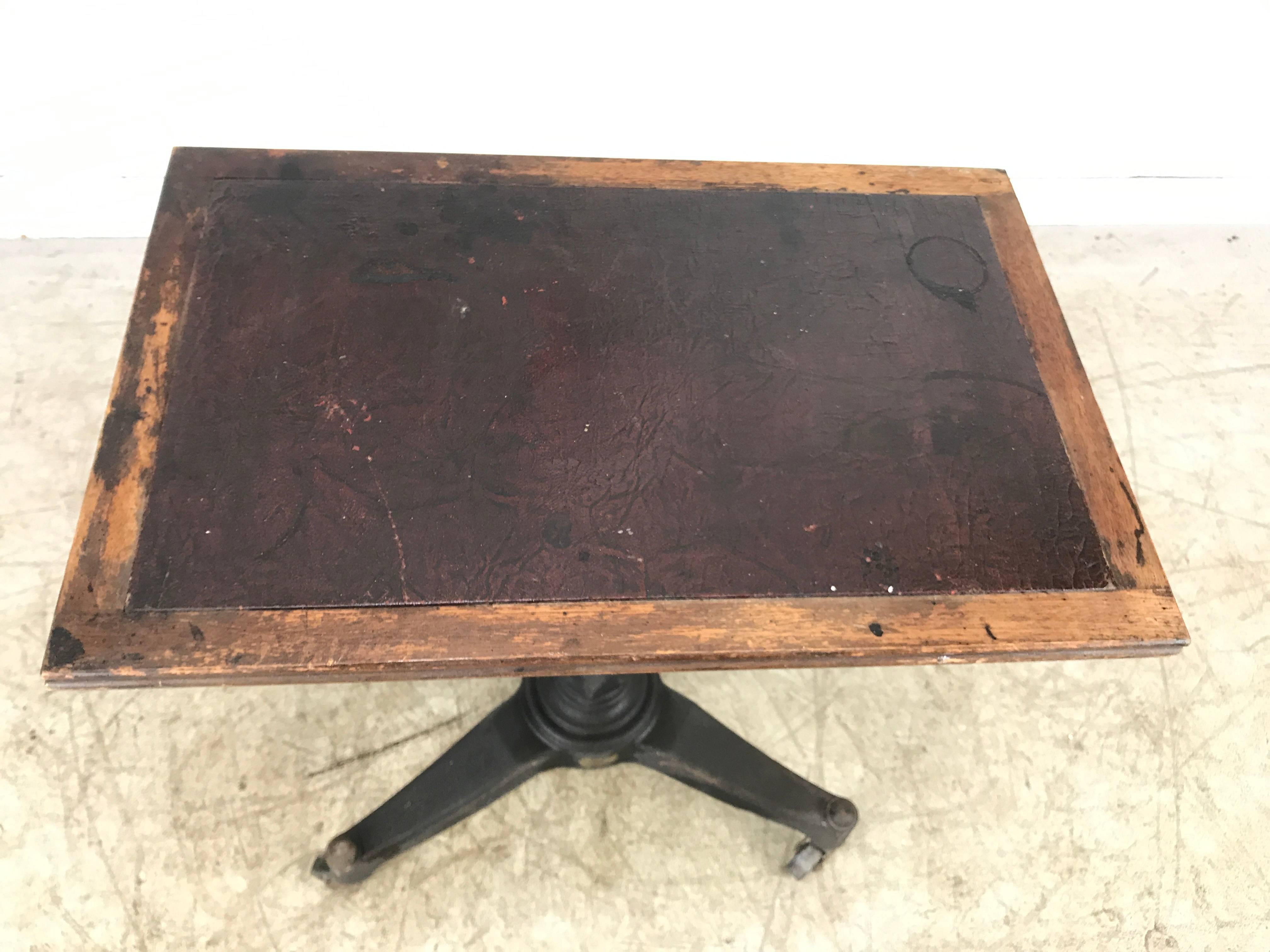 cast iron table stand