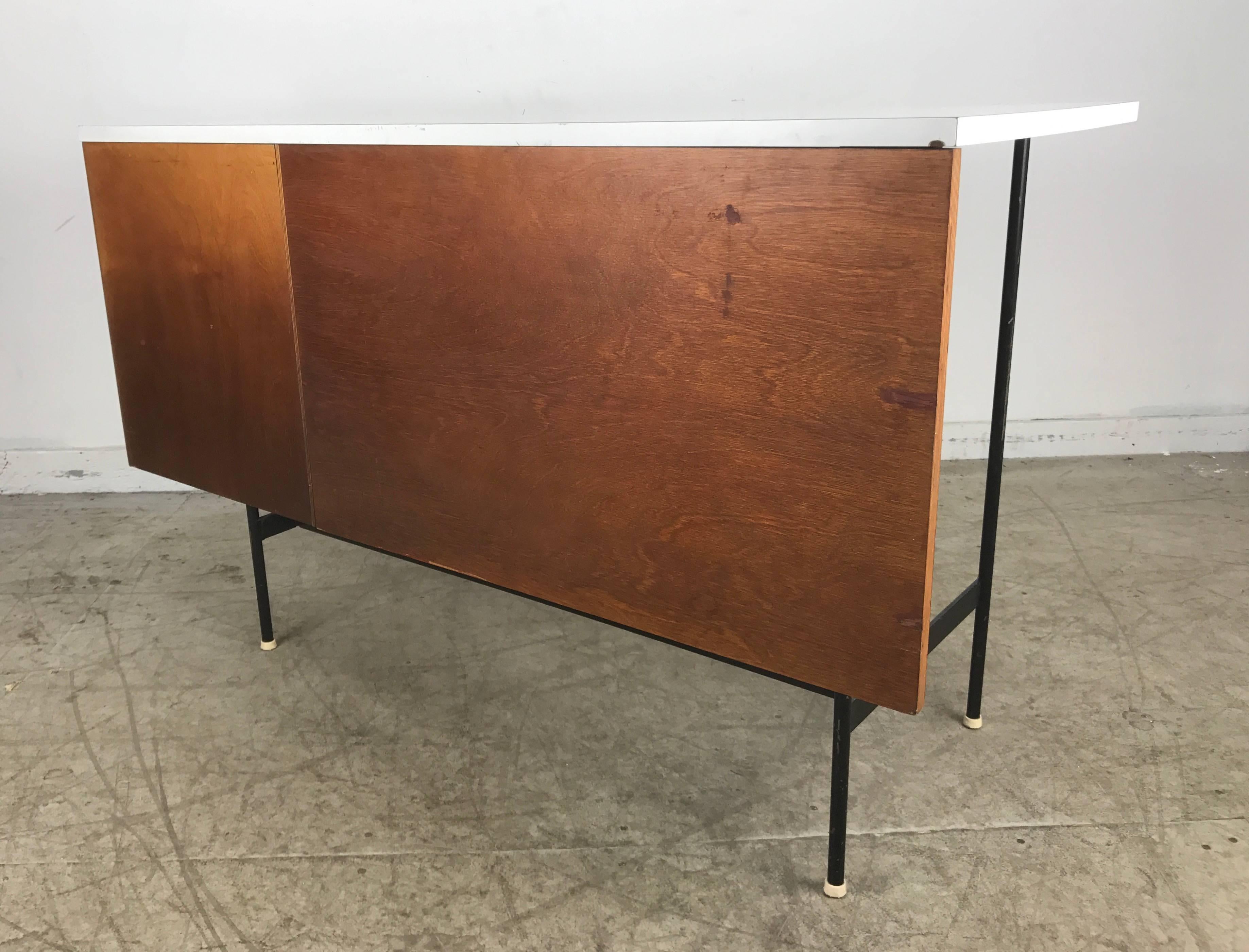 Classic Mid-Century Modern Desk by Thonet Manner of Finn Juhl In Good Condition In Buffalo, NY