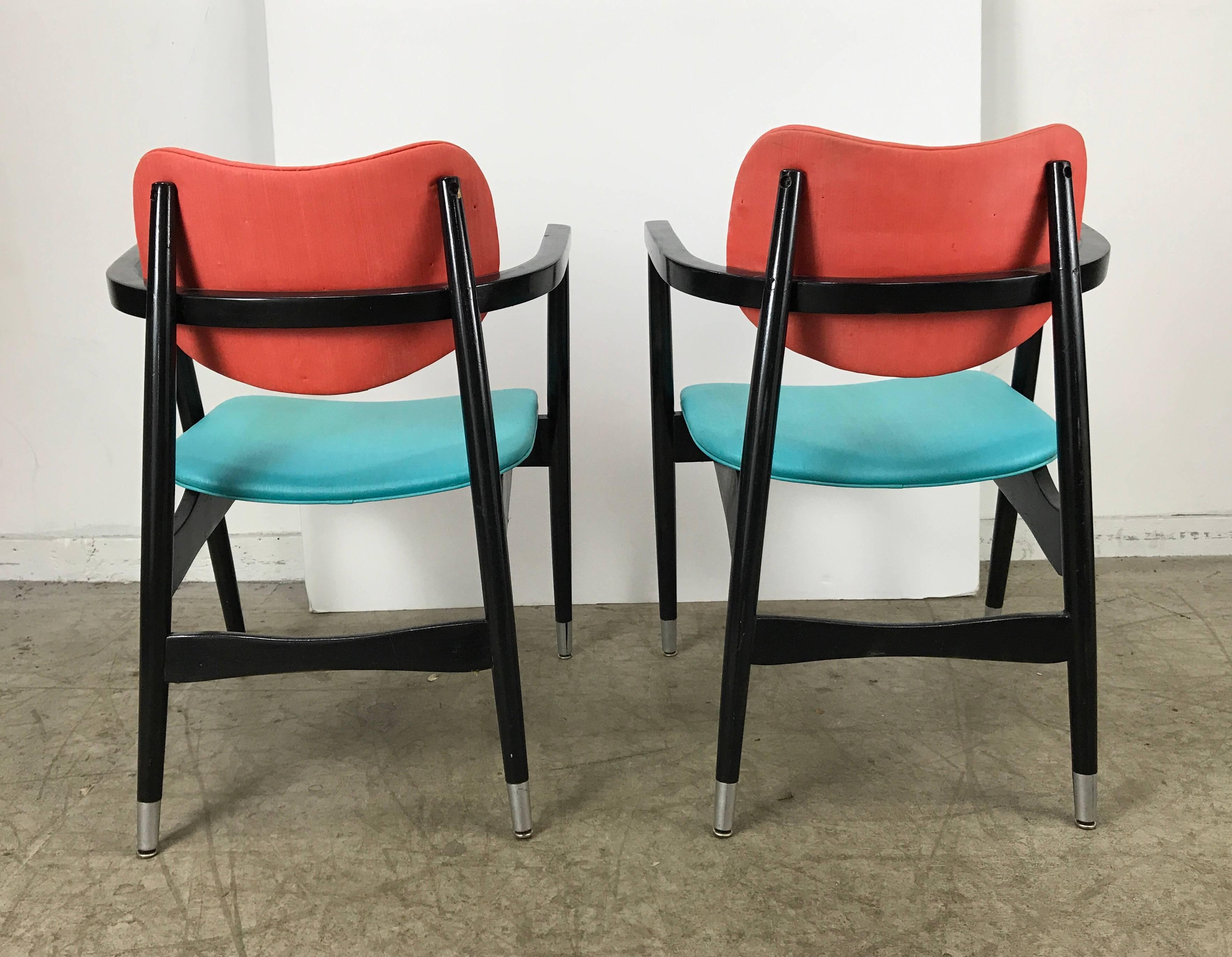 American Pair of Armchairs by Shelby Williams