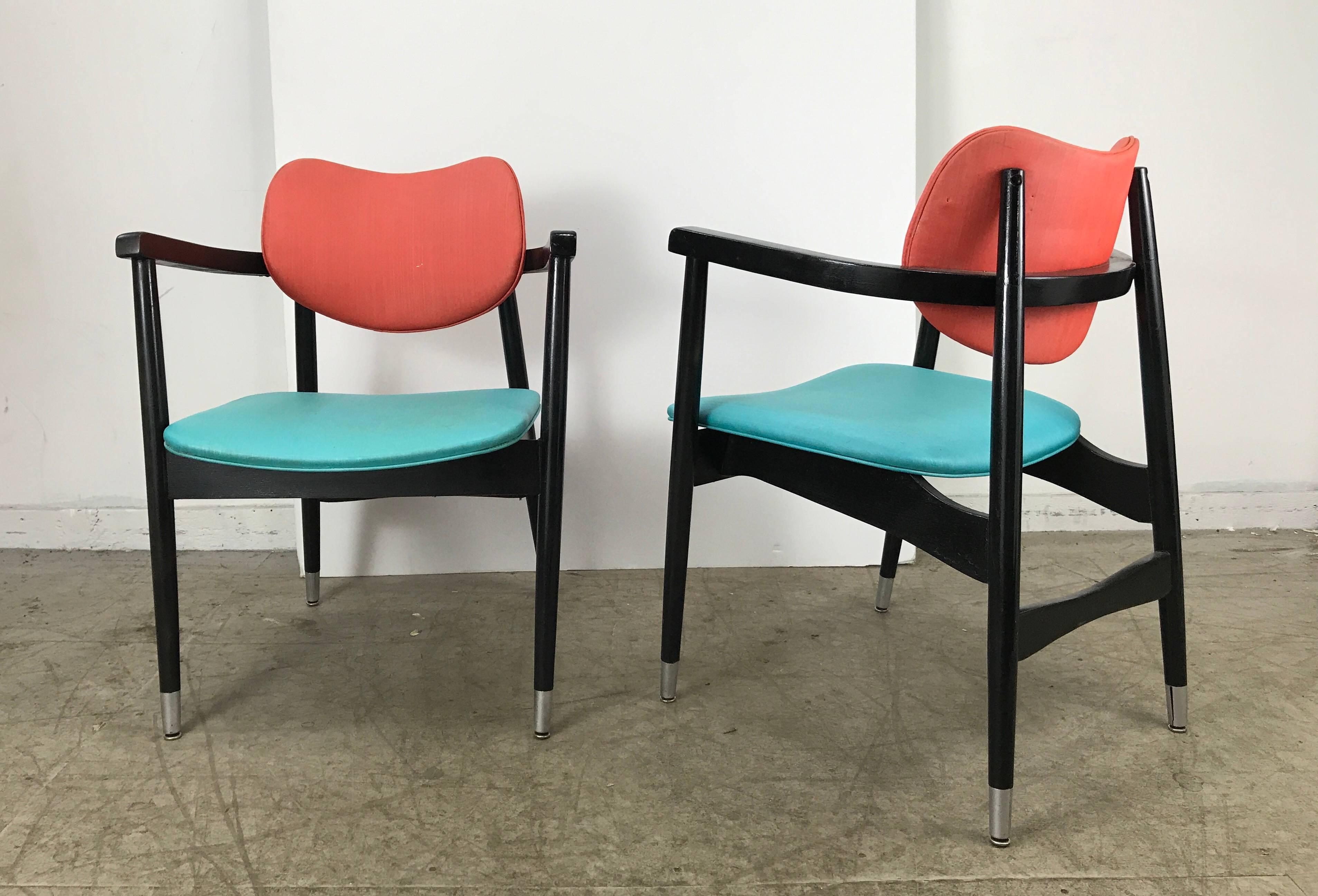 20th Century Pair of Armchairs by Shelby Williams