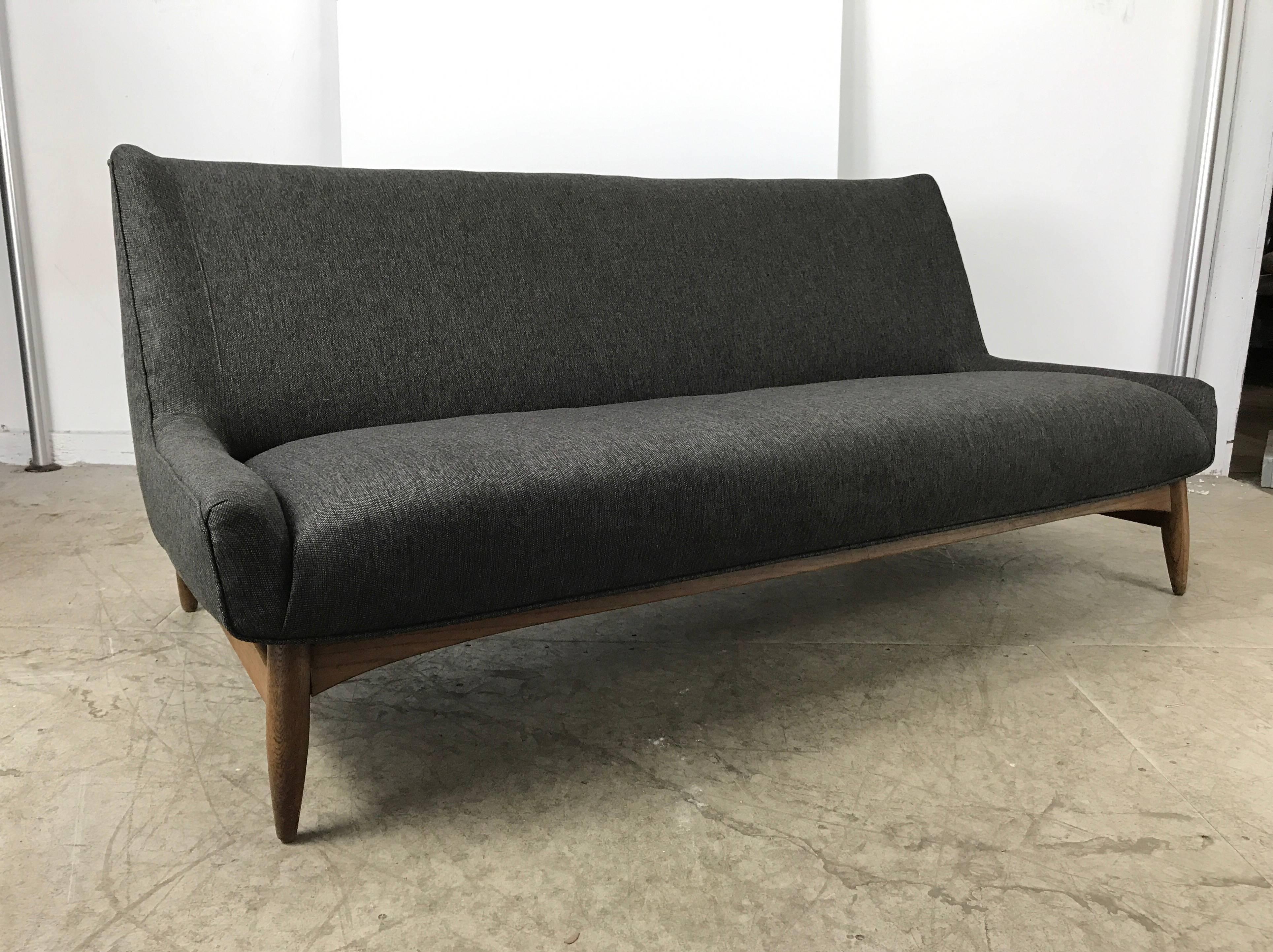 Stunning Danish Modern Sofa Manner of Finn Juhl 1
