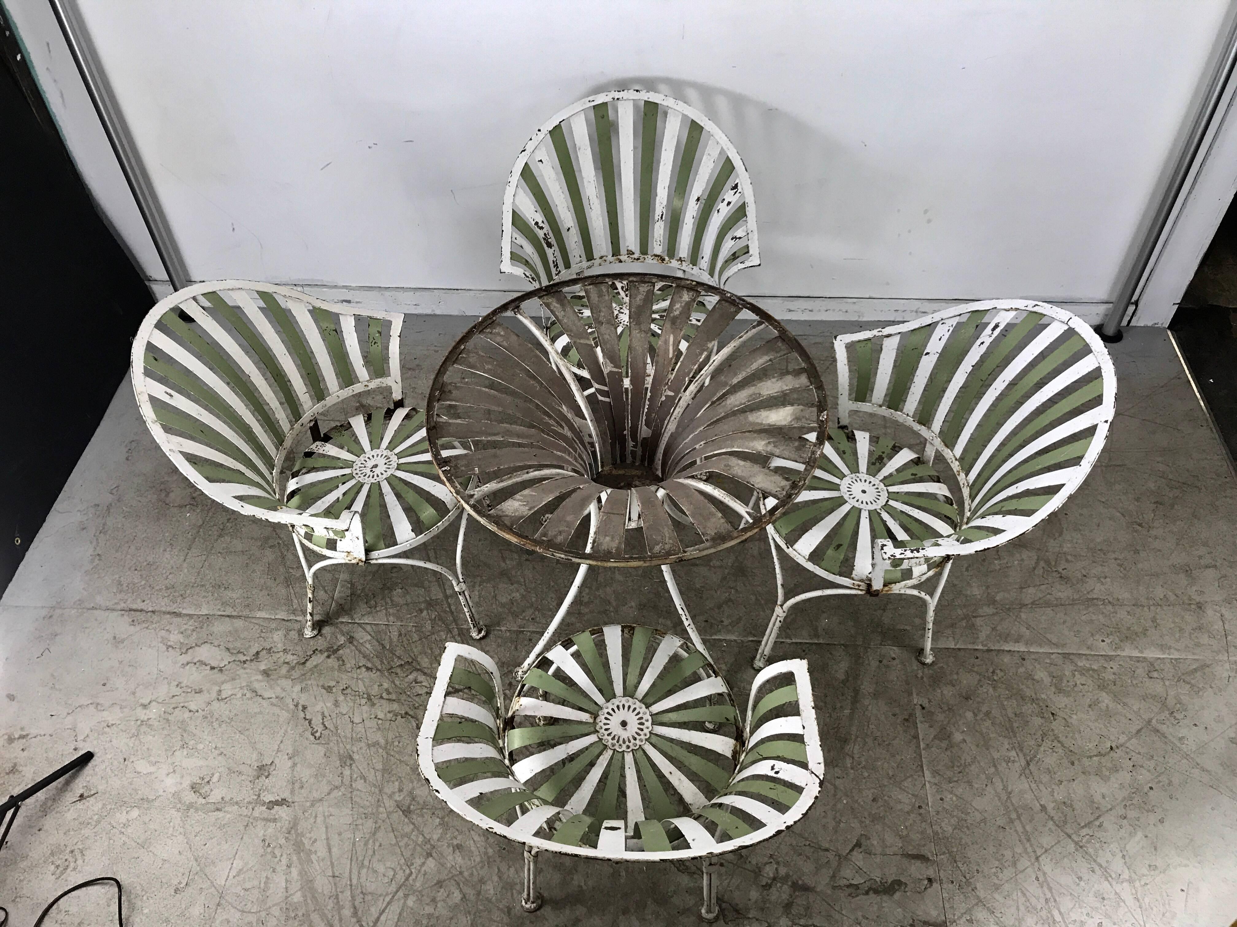 art deco garden furniture