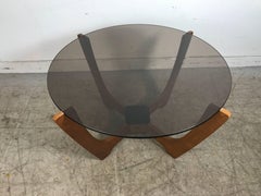 Classic Scandinavian "Luna" Cocktail Table by Odd Knutsen, Norway