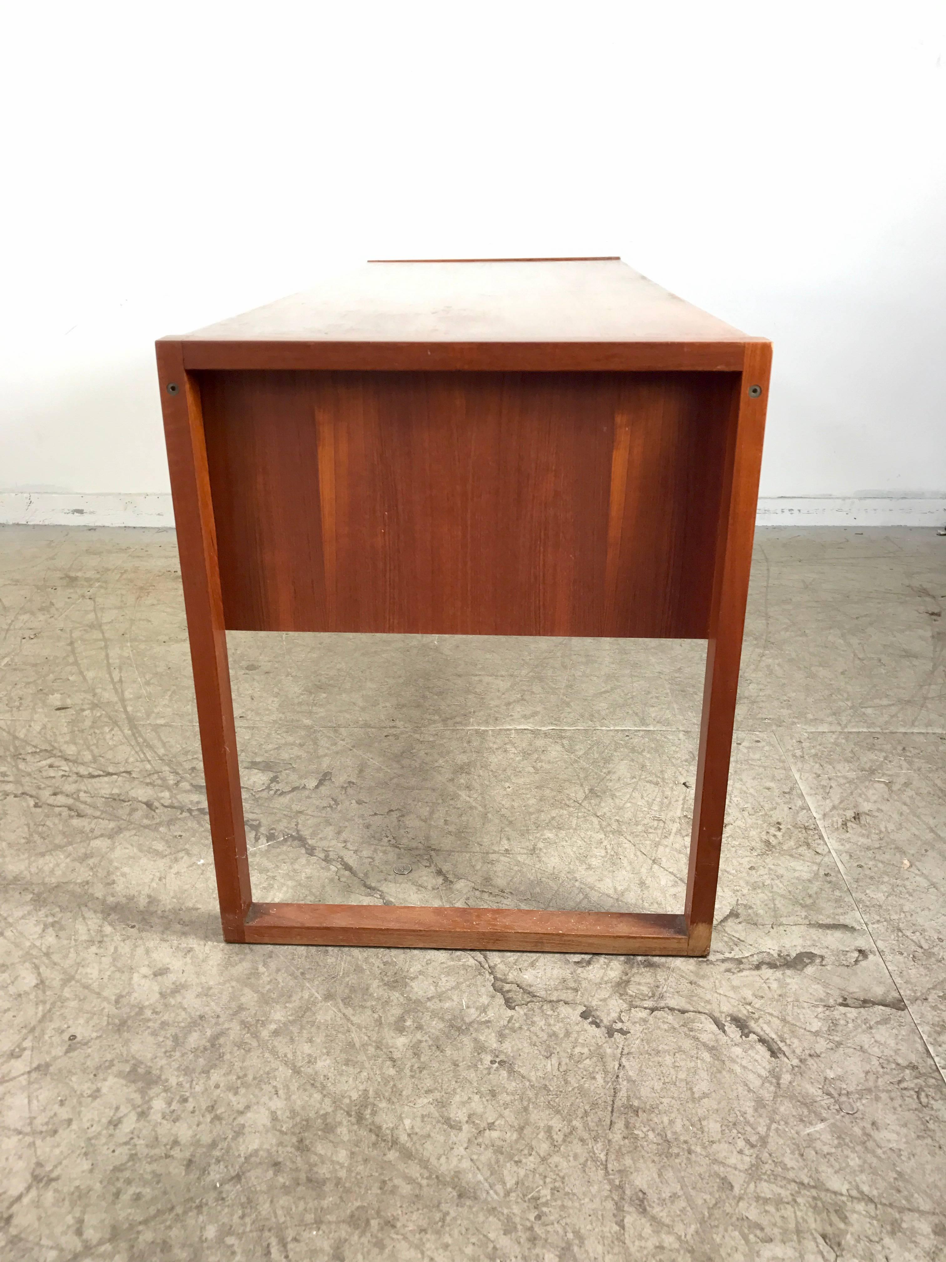 Scandinavian Modern Danish Modern Teak Desk by Dansk, Denmark