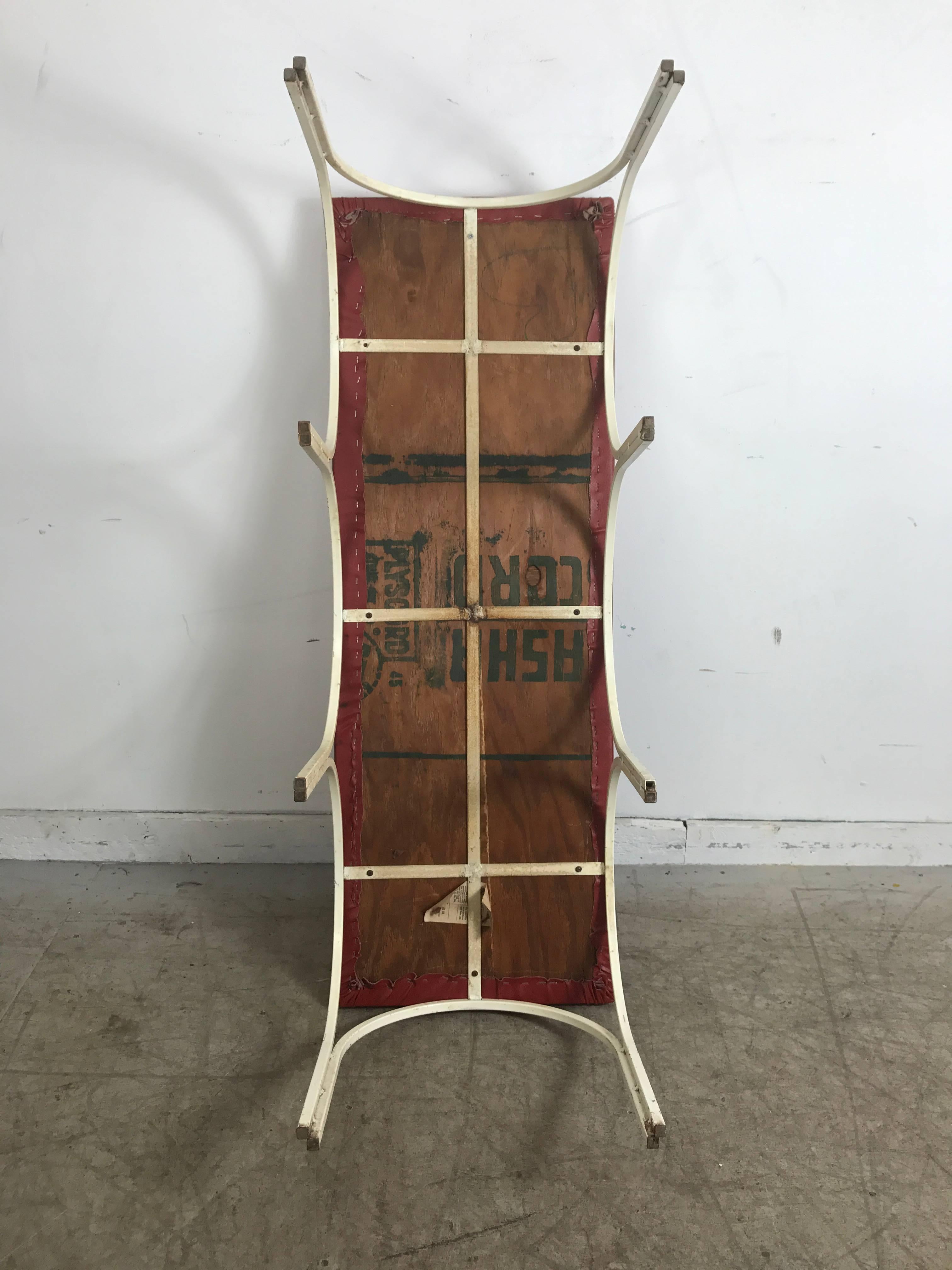 Rare Frederic Weinberg Moddernist Bench In Good Condition In Buffalo, NY