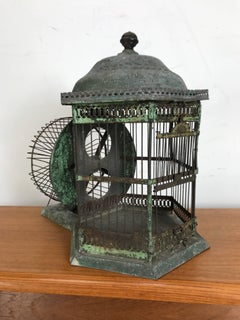 Antique Architectural Hamster Cage, Turn of the Century