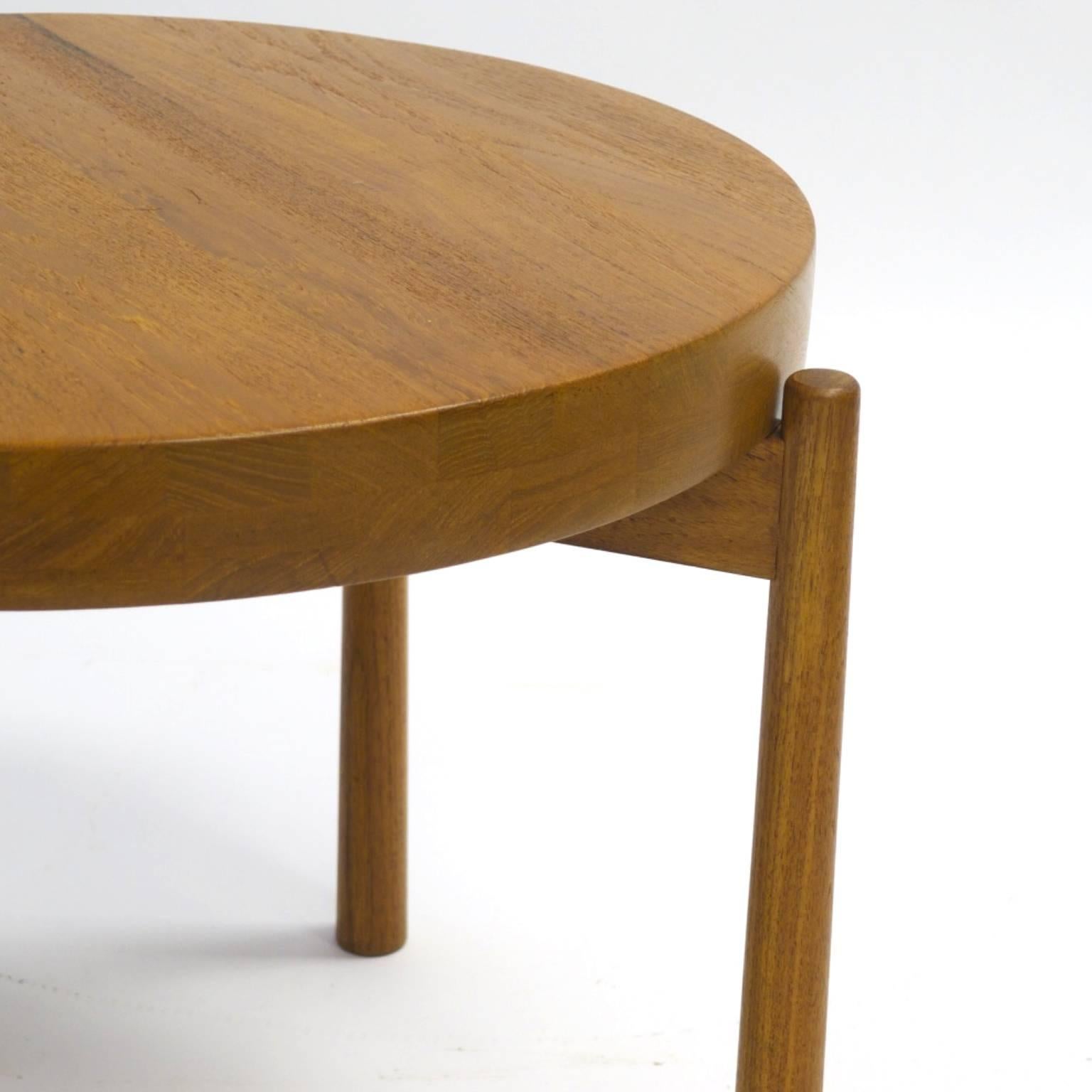 Pair of DUX Flip-Top Teak Tables in the manner of Jens Quistgaard 1