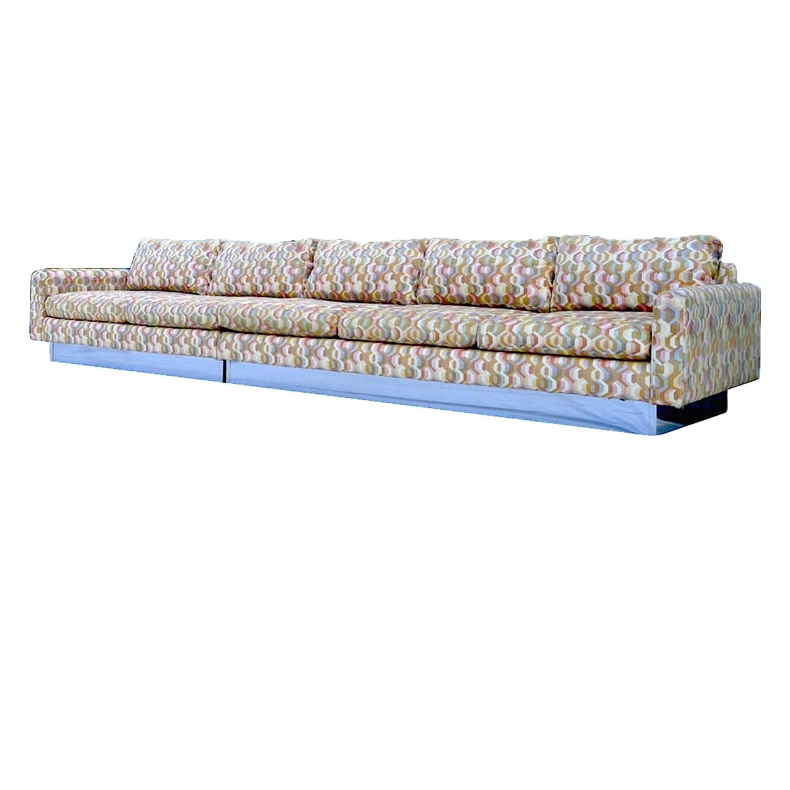 

**this listing includes the following pieces:
Three cushion section: 86" L x 35" D x 23.5" H. 
Two cushion section: 59" L x 35" D x 23.5" H. 
Corner piece: 34" L x 34" D x 23.5" H.
ottoman: 15 in.Hx34