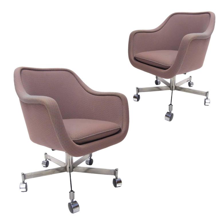 Sculptural Ward for Brickel Associates Swivel Office Chairs 5