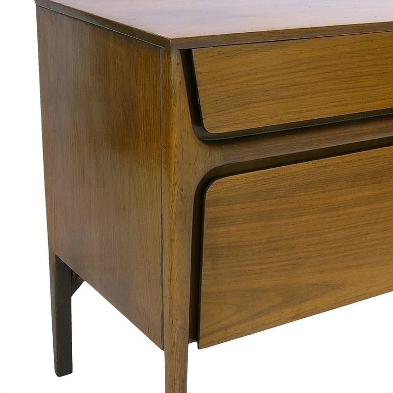 Pair of Stilt Leg Sculptural Nightstands by John Cameron Distinctive