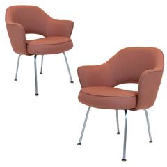 Pair of Eero Saarinen Series 71 Executive Armchairs for Knoll
