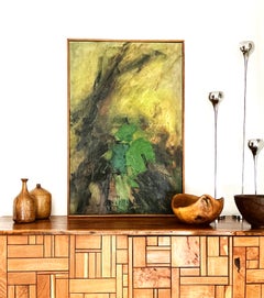Suzanne Conche French Artist (b. 1903) Abstract Oil on Canvas, dated 1968