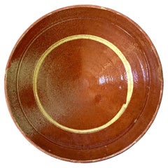 Tourne-omelette provenzale in terracotta d’epoca, piccola