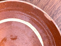 Tourne-omelette provenzale in terracotta d’epoca, piccola