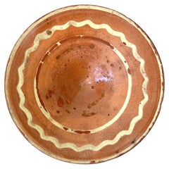 Tourne-omelette provenzale in terracotta d’epoca