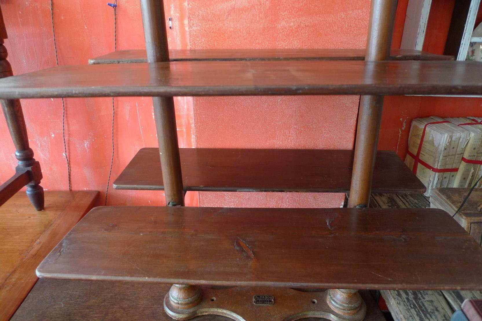 French Five-Rack End Stand  In Good Condition In Santa Monica, CA
