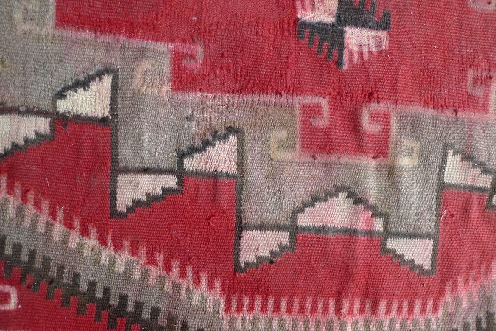 American Navajo Vintage Handwoven Wool Rug
