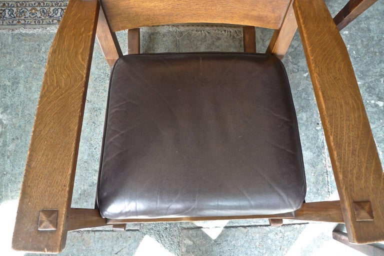 American Lifetime Furniture Arts and Crafts Mission Rocking Chair and