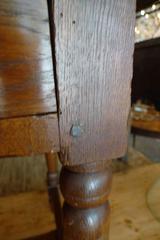 French XIX Walnut Desk, Table