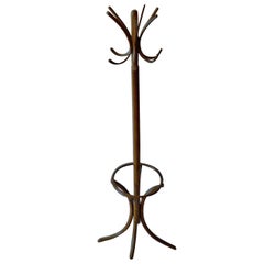 French 19th Century Bentwood Hall Coat and Umbrella Stand