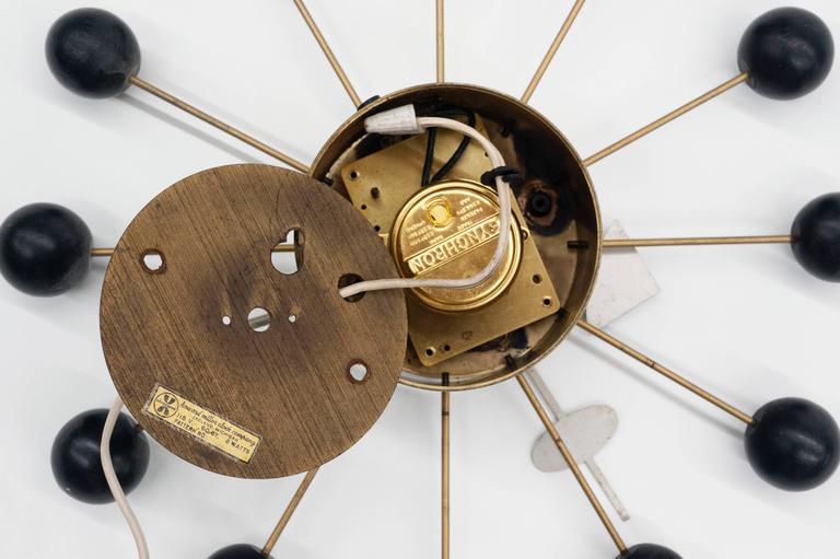 Vintage George Nelson Ball Clock for Howard Miller at 1stDibs