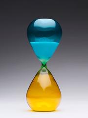 Vintage Modern Italienische Murano Sanduhr